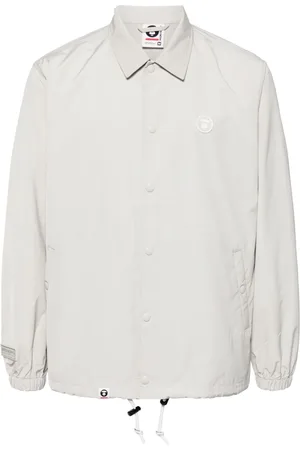A Bathing Ape Chaqueta con parche del logo