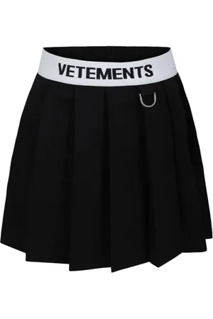 Vetements Falda plisada