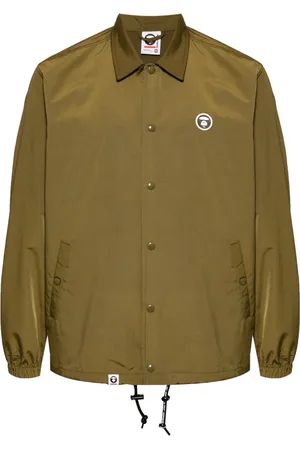 A Bathing Ape Chaqueta con parche del logo