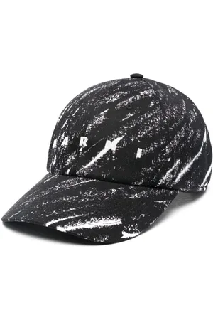 Marni Gorra con estampado de crayones