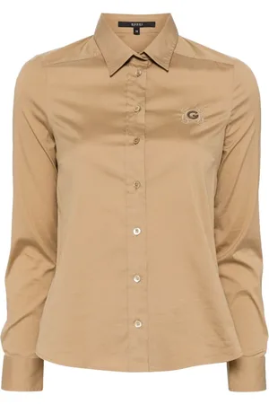 Gucci Camisa con logo bordado