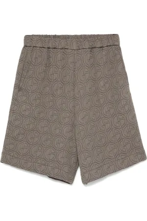 Giorgio Armani Bermudas con monograma Interlock