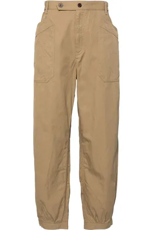 VISVIM Pantalones con dobladillo con botones