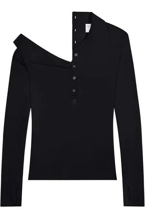 Courrèges Polo con múltiples botones