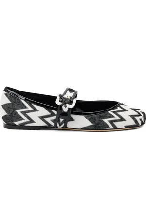 Missoni Bailarinas con motivo en zigzag