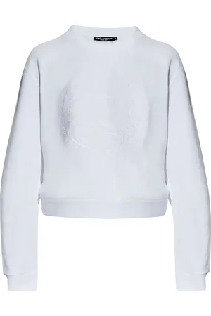 Dolce & Gabbana Sudadera con logo bordado