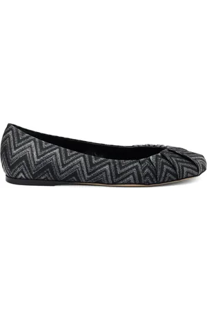 Missoni Bailarinas con motivo en zigzag