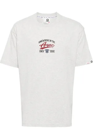 A Bathing Ape Camiseta Moonface con logo