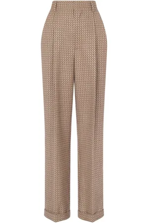 Moschino Pantalones con estampado geométrico