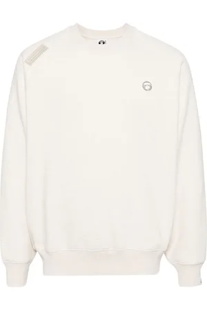 A Bathing Ape Sudadera con parche del logo
