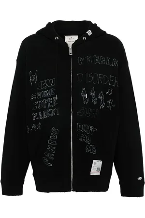 Maison Mihara Yasuhiro Sudadera con capucha y cremallera