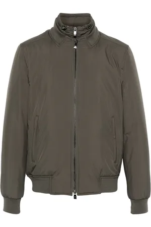 corneliani Chaqueta bómber con capucha