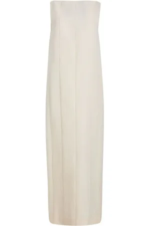 Khaite Vestido con cuello barco