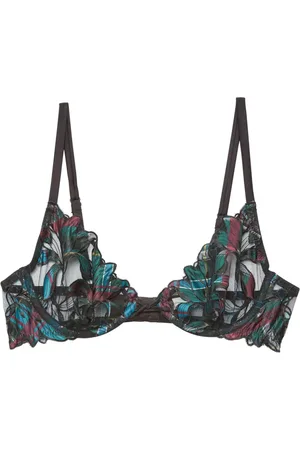 FLEUR DU MAL Sujetador Lily con diseño bordado
