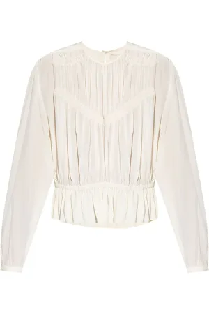 Isabel Marant Blusa Gelina fruncida