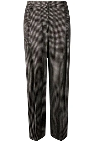 ALBERTO BIANI Pantalones con motivo de lunares