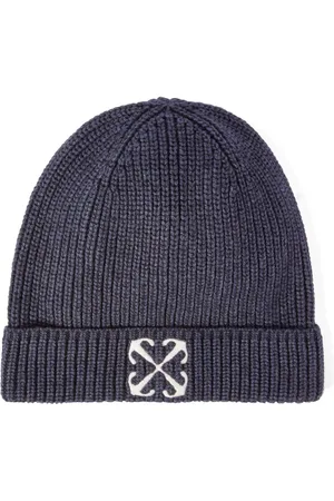 OFF-WHITE Gorro de canalé Arrow