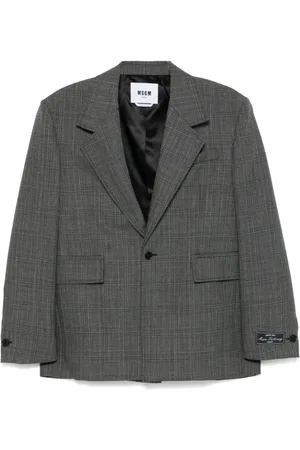 Msgm Blazer a cuadros