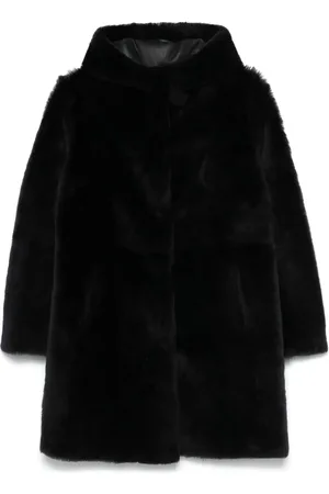 arma leder Abrigo con capucha