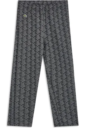 Lacoste Pantalones de chándal con monograma