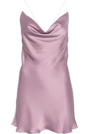 Y / PROJECT Slip dress Evergreen con tira invisible