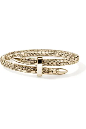 John Hardy Brazalete Spear en oro amarillo de 14 ct