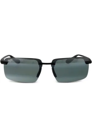 Maui Jim Gafas de sol con montura rectangular
