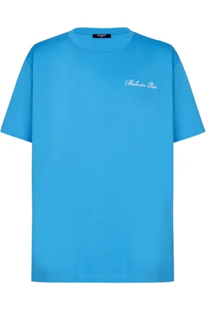 Balmain Camiseta con logo bordado
