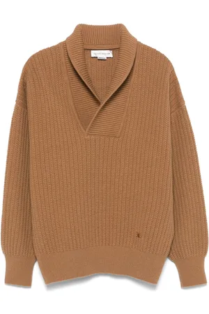 Victoria Beckham Jersey con abertura en el cuello