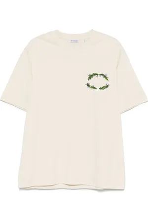 Burberry Camiseta con logo bordado