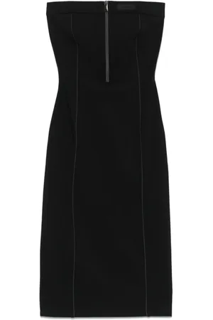 COPERNI Vestido tipo bustier con espalda abierta