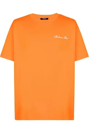 Balmain Camiseta con logo bordado