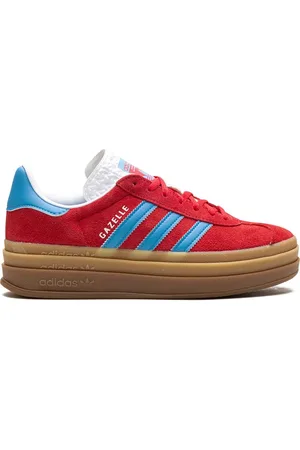 adidas Zapatillas Gazelle Bold "Maroon Gold Metallic"