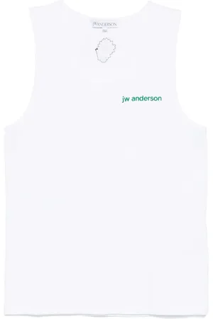 J.W.Anderson Top con logo bordado