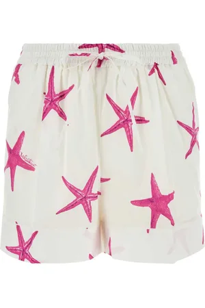 VALENTINO GARAVANI Pantalones cortos con estrellas estampadas