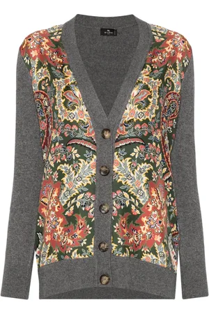 Etro Cárdigan con estampado de cachemira