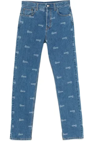 Gucci Vaqueros con logo estampado