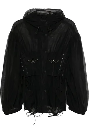 Simone Rocha Parka estilo corsé con apliques