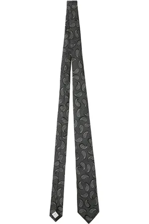 Burberry Corbata con estampado de cachemira