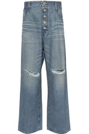 JUNYA WATANABE Vaqueros rasgados