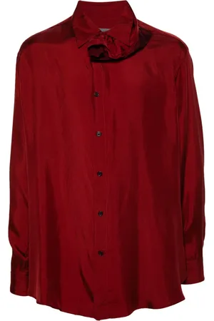 YOHJI YAMAMOTO Camisa con volantes