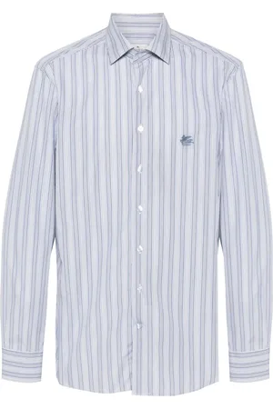 Etro Camisa con bordado Pegaso