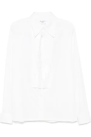 YOHJI YAMAMOTO Camisa con detalle de pliegues