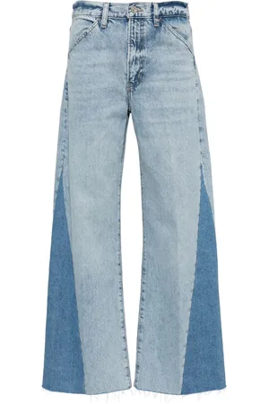 Frame Vaqueros palazzo estilo baggy