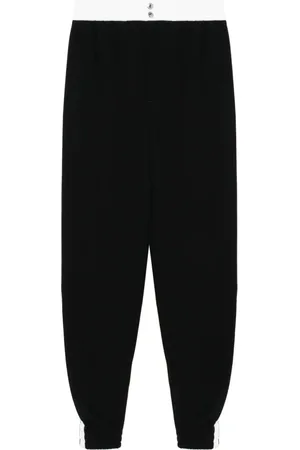 Alexander McQueen Pantalones de chándal a rayas