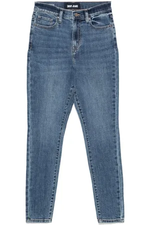 DKNY Vaqueros skinny de talle alto