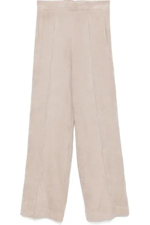 D.EXTERIOR Pantalones con cierre de botón