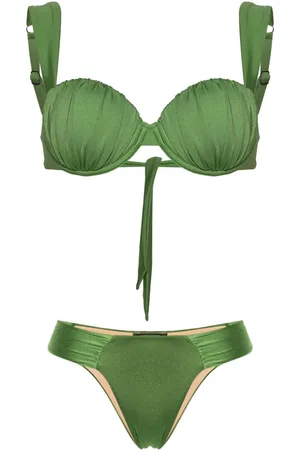 Noire Swimwear Bikini estilo balconette fruncido