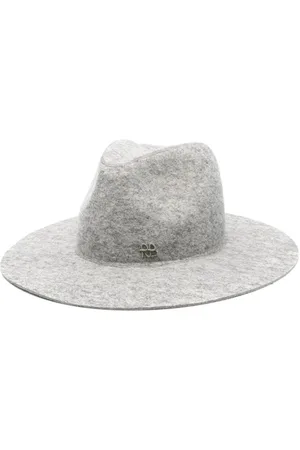 Ruslan Baginskiy Sombrero fedora con aplique del logo