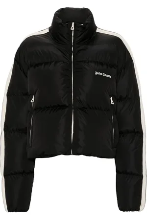 Palm Angels Chaqueta con logo bordado